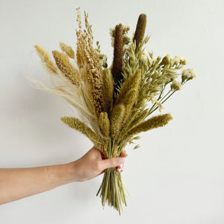 fall dried flower bouquets