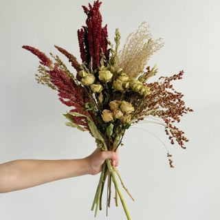 fall dried flower bouquets