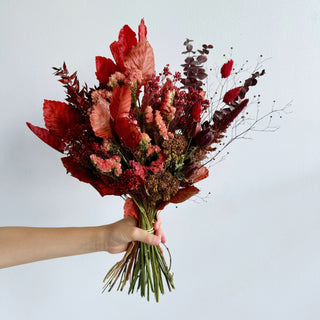 fall dried flower bouquets