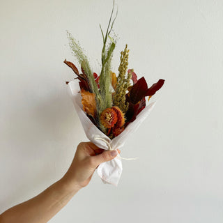 fall dried flower bouquets