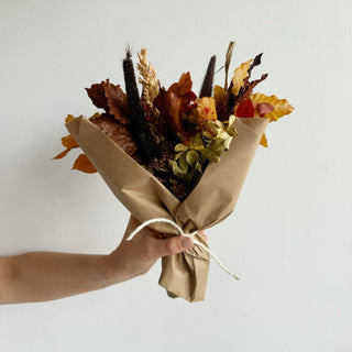 fall dried flower bouquets