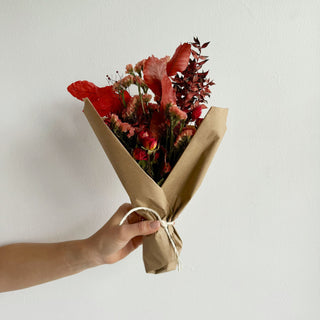 fall dried flower bouquets