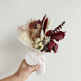 classic holiday dried flower wraps