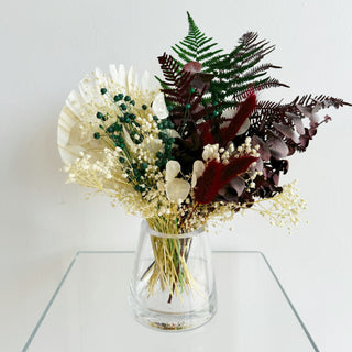 holiday dried flower large accent table arrangements