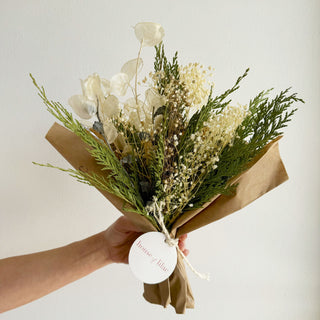 classic holiday dried flower wraps