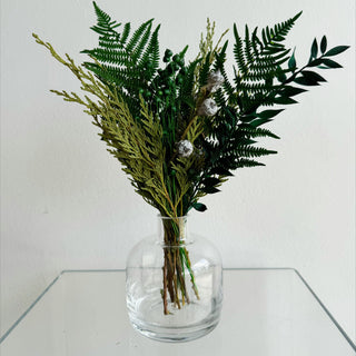 holiday dried flower small accent table arrangements