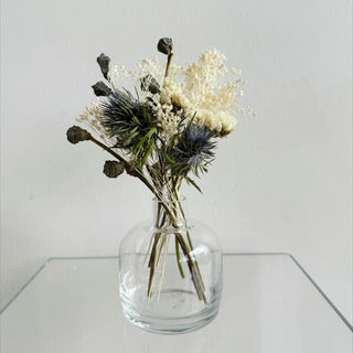 holiday dried flower small accent table arrangements