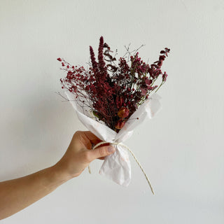 classic holiday dried flower wraps