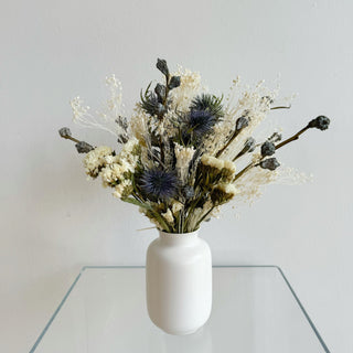 holiday dried flower small accent table arrangements