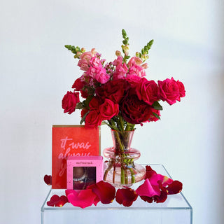 ultimate valentine's day fresh flower package