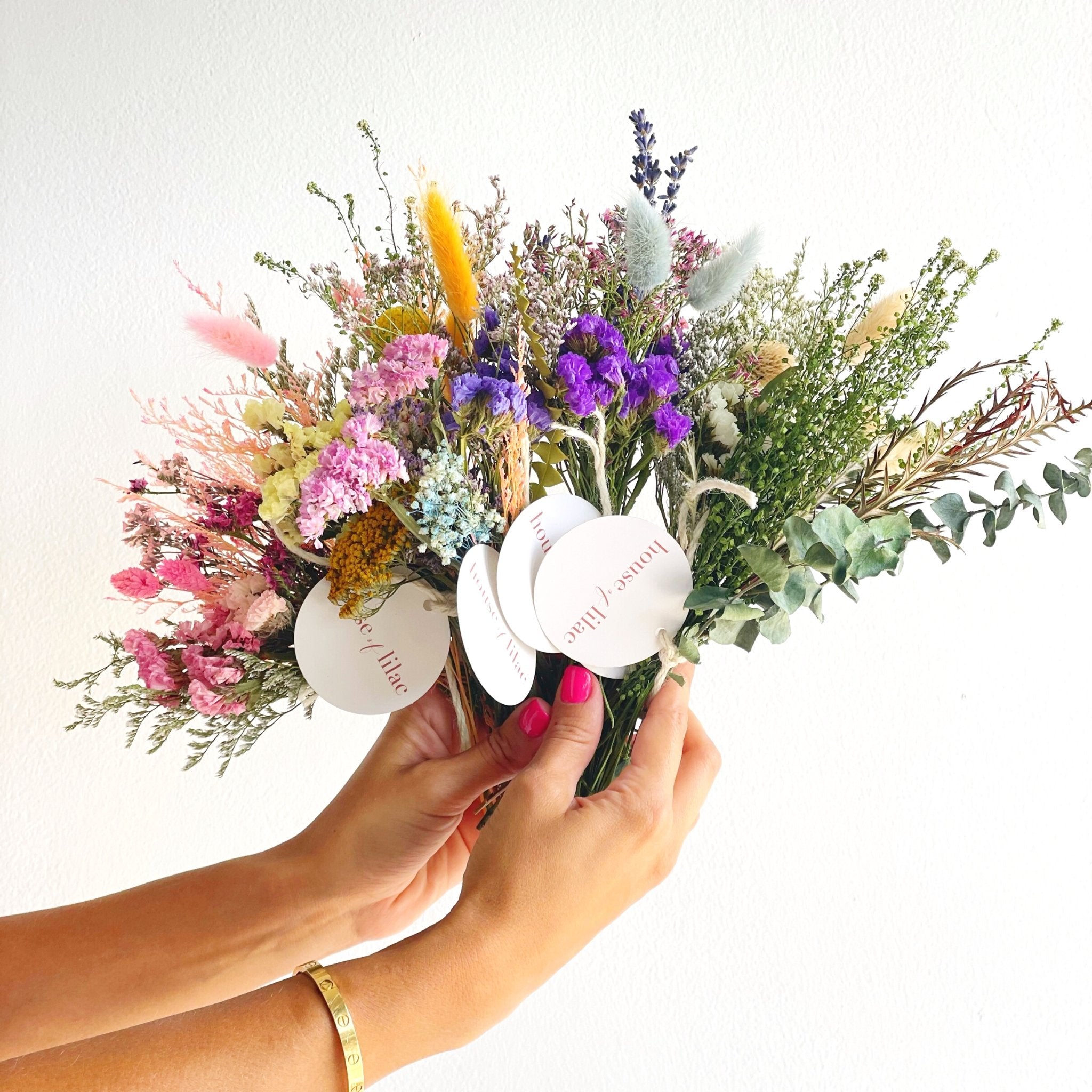 Lilac Dried Flower Bunch Dried Flowers, Floral Arrangements Florist, DIY,  Create Your Own Bouquet 